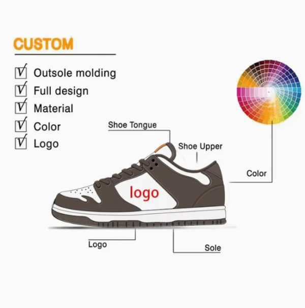 Man Sports Running Shoes Supplier Casual Sneakers Custom Logo Brand Designer Air Retro J4s Basketball Shoes Manufacture Custom - Image 2