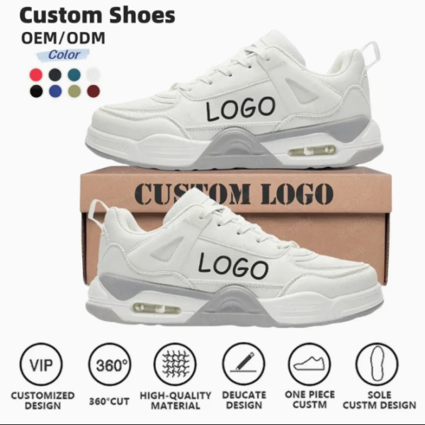 Man Sports Running Shoes Supplier Casual Sneakers Custom Logo Brand Designer Air Retro J4s Basketball Shoes Manufacture Custom - Image 3