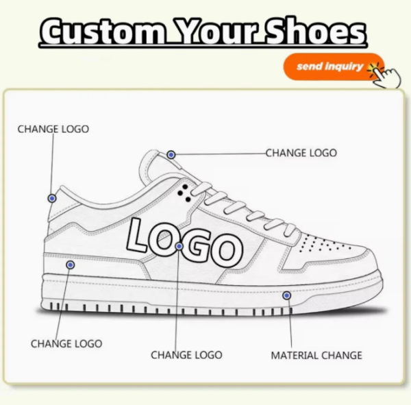 Man Sports Running Shoes Supplier Casual Sneakers Custom Logo Brand Designer Air Retro J4s Basketball Shoes Manufacture Custom - Image 6